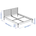 IKEA TARVA ТАРВА, каркас ліжка, сосна, 140x200 см 899.292.32 фото thumb №10