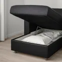 IKEA VIMLE ВІМЛЕ, кут диван-ліжко, 5-місн з кушеткою, Гранн/Бомстад чорний 794.773.77 фото thumb №6