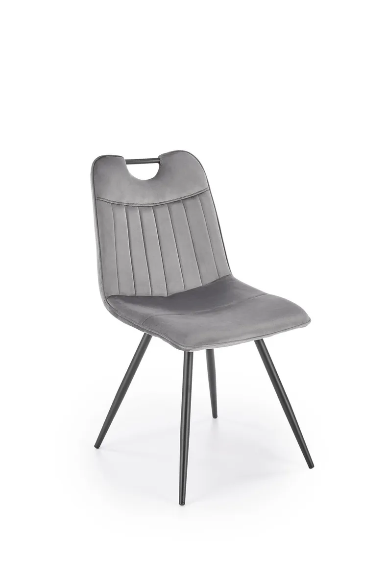Кухонний стілець HALMAR K521 сірий фото №3