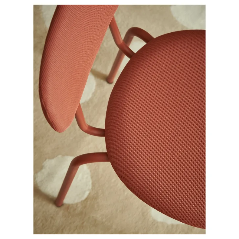 IKEA ÖSTANÖ ЭСТАНЁ, стул, красно-коричневый Реммарн / красно-коричневый 705.265.32 фото №3