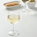 IKEA FÖRSIKTIGT ФОРСИКТИГТ, бокал для вина, прозрачное стекло, 16 кл 803.002.07 фото thumb №3