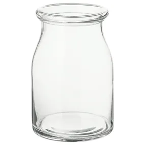 IKEA BEGÄRLIG БЕГЭРЛИГ, ваза, прозрачное стекло, 29 см 303.097.81 фото