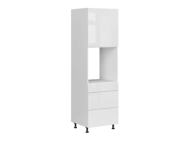 BRW Top Line 60 см правосторонний кухонный шкаф с ящиками белый глянец, альпийский белый/глянцевый белый TV_DPS_60/207_2SMB/SMB/P-BAL/BIP фото №2