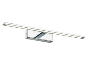 BRW Светодиодный металлический настенный светильник для ванной комнаты Lamiena серебристый 083994 фото