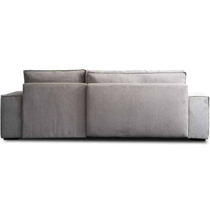 Кутовий диван універсальний MEBEL ELITE ALEX, 262 см, тканина: сірий фото №12