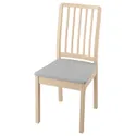 IKEA EKEDALEN ЕКЕДАЛЕН, стілець, береза / Оррста світло-сірий 003.410.23 фото thumb №1