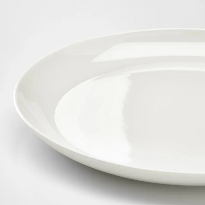 IKEA FRÖJDEFULL ФЬЁДЕФУЛЛ, тарелка, белый, 25 см 005.197.28 фото №2