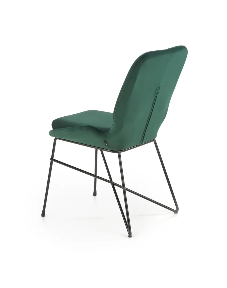 Кухонний стілець HALMAR K454 темно-зелений фото №7