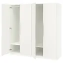 IKEA PAX ПАКС / TONSTAD ТОНСТАД, гардероб, комбінація, білий/кремовий, 200x60x201 см 895.490.86 фото thumb №1