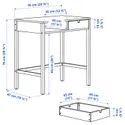 IKEA NORDKISA НОРДКІСА, туалетний столик, бамбук, 76x47 см 204.394.72 фото thumb №8