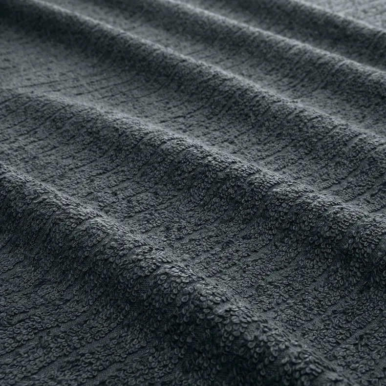 IKEA VÅGSJÖN ВОГШЁН, банное полотенце, тёмно-серый, 70x140 см 303.536.08 фото №2