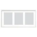 IKEA RÖDALM РЕДАЛЬМ, рамка для 3х фото, білий, 81x40 см 105.537.31 фото thumb №1