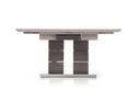 Обеденный стол раскладной HALMAR LORD 160-200x90 см, светлый ясен/темный ясен фото thumb №8