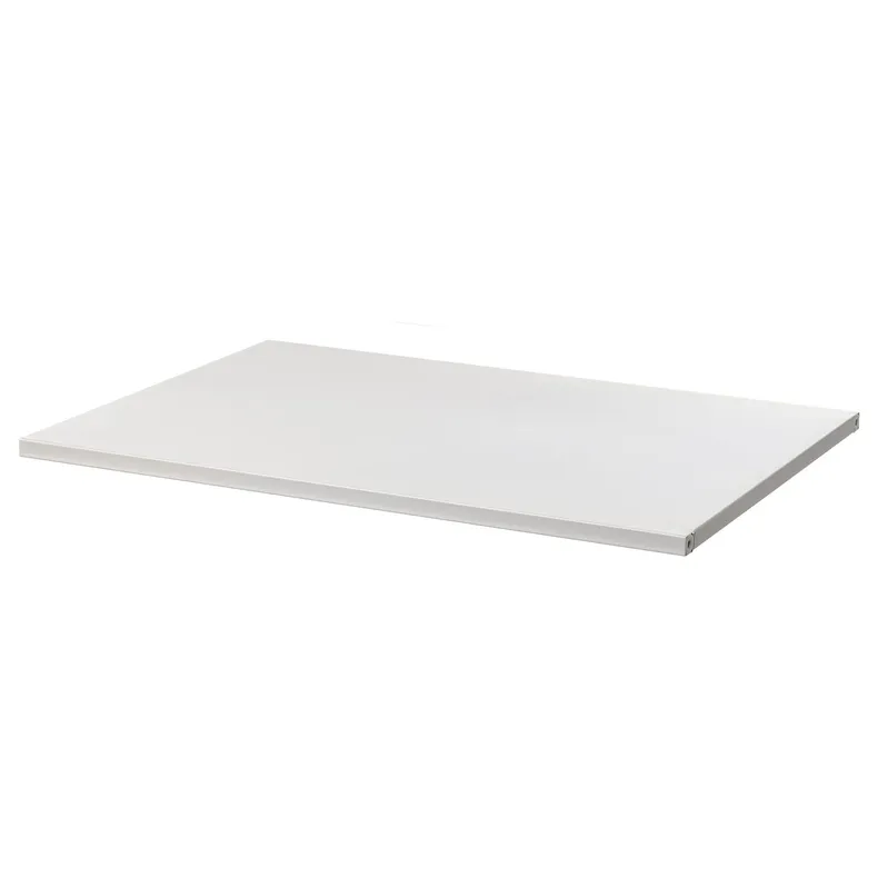IKEA JOSTEIN ЙОСТЕІН, полиця, метал / в приміщенні / зовні білий, 57x40 см 005.121.66 фото №1