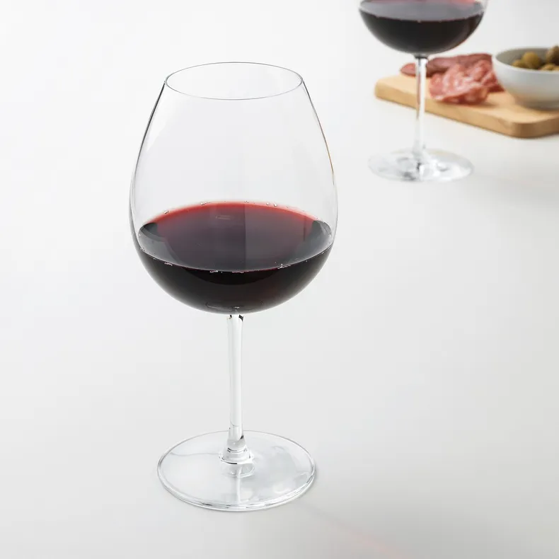 IKEA STORSINT СТОРСИНТ, бокал для красного вина, прозрачное стекло, 67 кл 203.962.98 фото №6