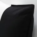 IKEA TOSSDAN ТОССДАН, чехол на подушку, белый / черный, 50x50 см 705.638.26 фото thumb №5