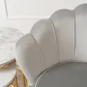 Кресло мягкое бархатное MEBEL ELITE ANGEL Velvet, серый фото thumb №3