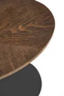 Журнальний стіл HALMAR DELPHI 48x26 см горіх / чорний фото thumb №8