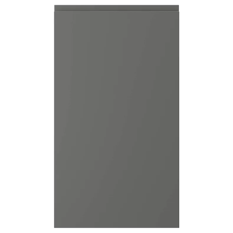 IKEA VOXTORP ВОКСТОРП, фронт панель для посудом машины, тёмно-серый, 45x80 см 004.541.09 фото №1
