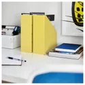 IKEA NIMM НІММ, підставка для журналів, жовтий 205.959.38 фото thumb №5