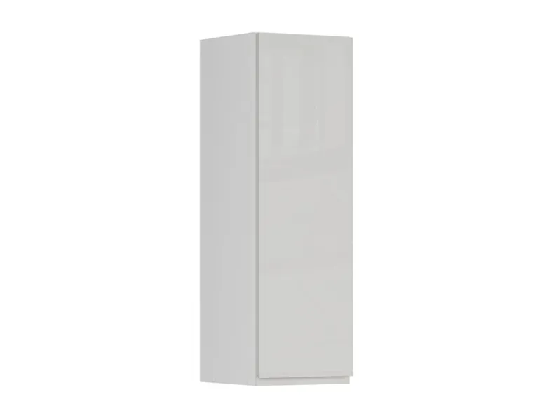 BRW Верхний кухонный шкаф Sole 30 см левый светло-серый глянец, альпийский белый/светло-серый глянец FH_G_30/95_L-BAL/XRAL7047 фото №2