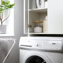 IKEA NYSJÖN НЮШЕН, комбінація д/зберігання для прання, білий, 105x32x190 см 094.159.53 фото thumb №3