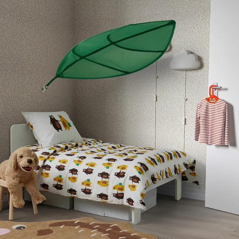 IKEA LÖVA ЛЕВА, балдахін для ліжка, листок/зелений 805.421.26 фото №5