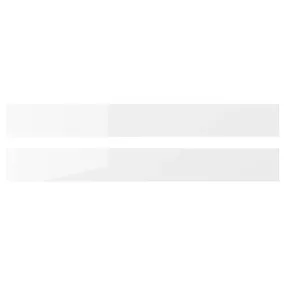 IKEA RINGHULT РИНГУЛЬТ, фронтальная панель ящика, глянцевый белый, 80x10 см 002.050.92 фото