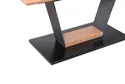 Стол складной HALMAR URBANO 160-220x90 см, столешница - золотой дуб, ножка - черный/золотой дуб фото thumb №6