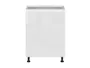 BRW Базовый шкаф для кухни Sole 60 см правый белый глянец, альпийский белый/глянцевый белый FH_D_60/82_P-BAL/BIP фото