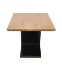 Кухонний стіл розкладний HALMAR FERGUSON 160-220x90 см, стільниця - натуральний дуб, ніжки - чорні фото thumb №16
