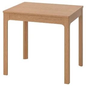 IKEA EKEDALEN ЭКЕДАЛЕН, раздвижной стол, дуб, 80 / 120x70 см 403.408.37 фото