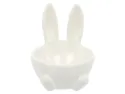BRW Декоративная тарелка пасхальная BRW Кролик, керамика, белый 092486 фото thumb №1