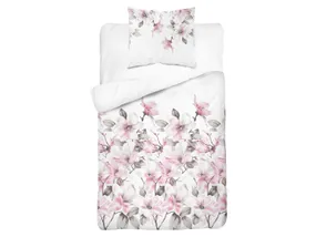 BRW Комплект постельного белья Blume из хлопкового сатина 140x200 + 2 x 70x80 см 093471 фото