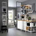 IKEA ENHET ЕНХЕТ, кухня, білий, 183x63.5x222 см 993.374.61 фото thumb №2