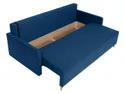 BRW тримісний диван Sigma розкладний з велюровим ящиком темно-синій, Маніла 26 ВМС SO3-SIGMA-LX_3DL-G2_B852C0 фото thumb №5