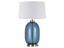 BRW Настольная лампа Amur белого и синего цвета 091755 фото thumb №1