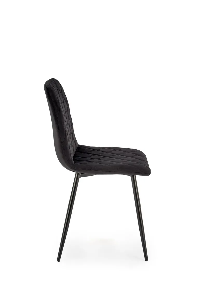 Кухонний стілець HALMAR K525 чорний (1шт=4шт) фото №2