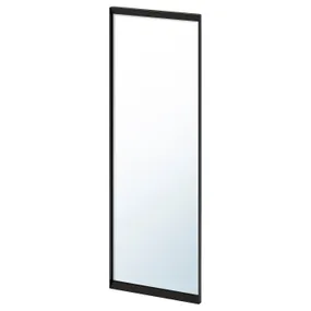 IKEA ENHET ЕНХЕТ, навісне дзеркало для каркаса, антрацит, 25x4.5x75 см 404.490.74 фото