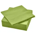 IKEA FANTASTISK ФАНТАСТІСК, паперова серветка, трава зелена, 33x33 см 103.987.97 фото thumb №1
