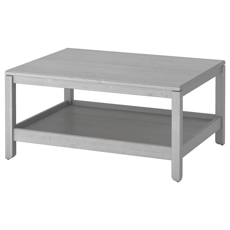 IKEA HAVSTA ХАВСТА, журнальный стол, серый, 100x75 см 004.142.03 фото №1