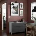 IKEA VÄSTERVIKEN ВЭСТЕРВИКЕН, дверь, фронтальная панель ящика, тёмно-серый, 60x38 см фото thumb №2