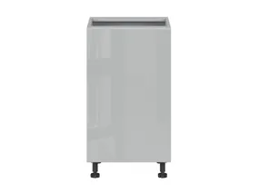BRW Базовый шкаф для кухни Top Line 45 см левый серый глянец, серый гранола/серый глянец TV_D_45/82_L-SZG/SP фото