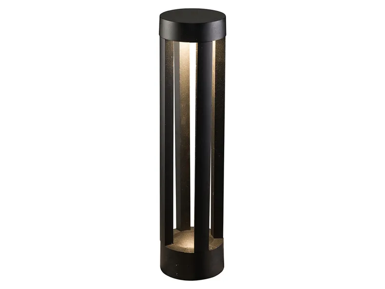 BRW Світлодіодний вуличний світильник Tepic LED алюмінієвий чорний 067059 фото №1