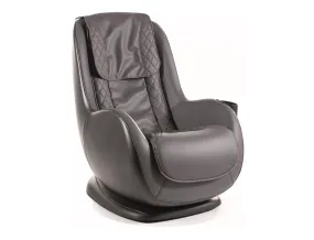 Кресло массажное SIGNAL BUGATTI, экокожа: серый фото