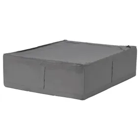 IKEA SKUBB СКУББ, коробка для зберігання, темно-сірий, 69x55x19 см 004.000.03 фото