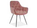 Кресло SIGNAL CHERRY Velvet, Bluvel 52 - античный розовый фото thumb №4