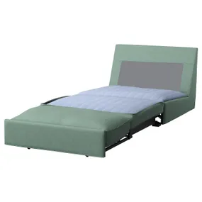 IKEA KIVIK КІВІК, 1-місний диван-ліжко, Талміра світло-зелена 594.827.80 фото