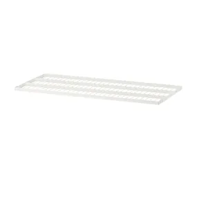 IKEA BOAXEL БОАКСЕЛЬ, полиця дротяна, білий, 80x40 см 304.495.88 фото