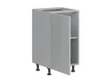 BRW Базовый шкаф для кухни Top Line 45 см левый серый глянец, серый гранола/серый глянец TV_D_45/82_L-SZG/SP фото thumb №3